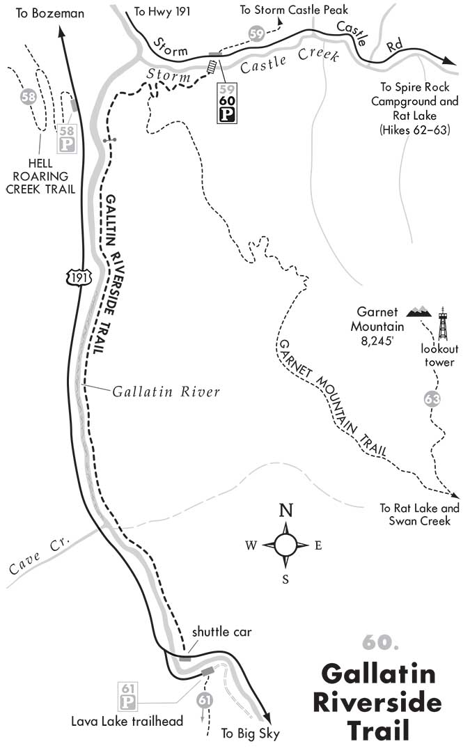 Gallatin River Access Map Gallatin Riverside Trail | Outside Bozeman