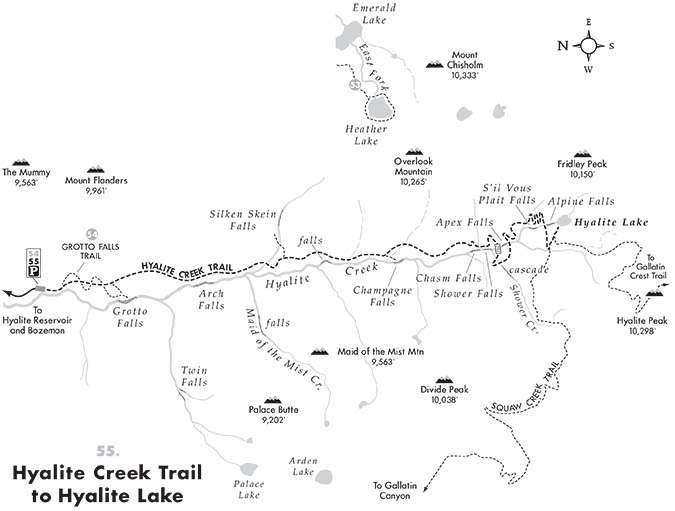 Robert Stone's Hyalite Creek Map