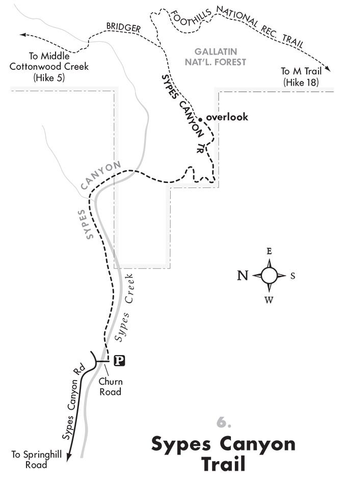 Robert Stone's Sypes Canyon Map