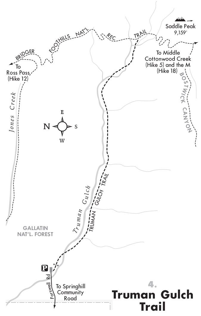 Robert Stone's Truman Gulch Map