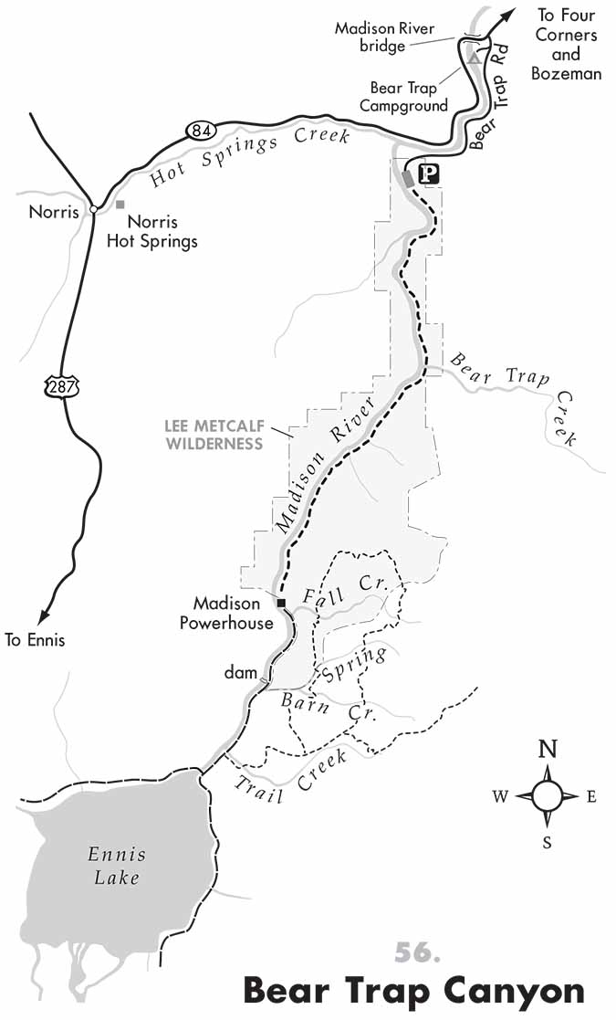 Lower Madison River Map Bear Trap Canyon Trail | Outside Bozeman