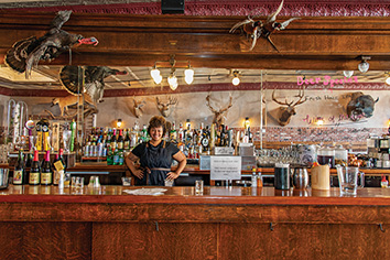 the sport, livingston, taxidermy bars