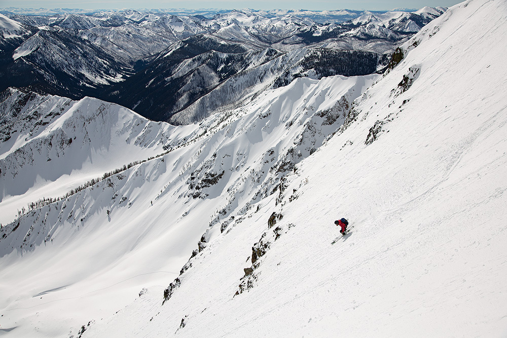 skiing emigrant, paradise valley, backcountry