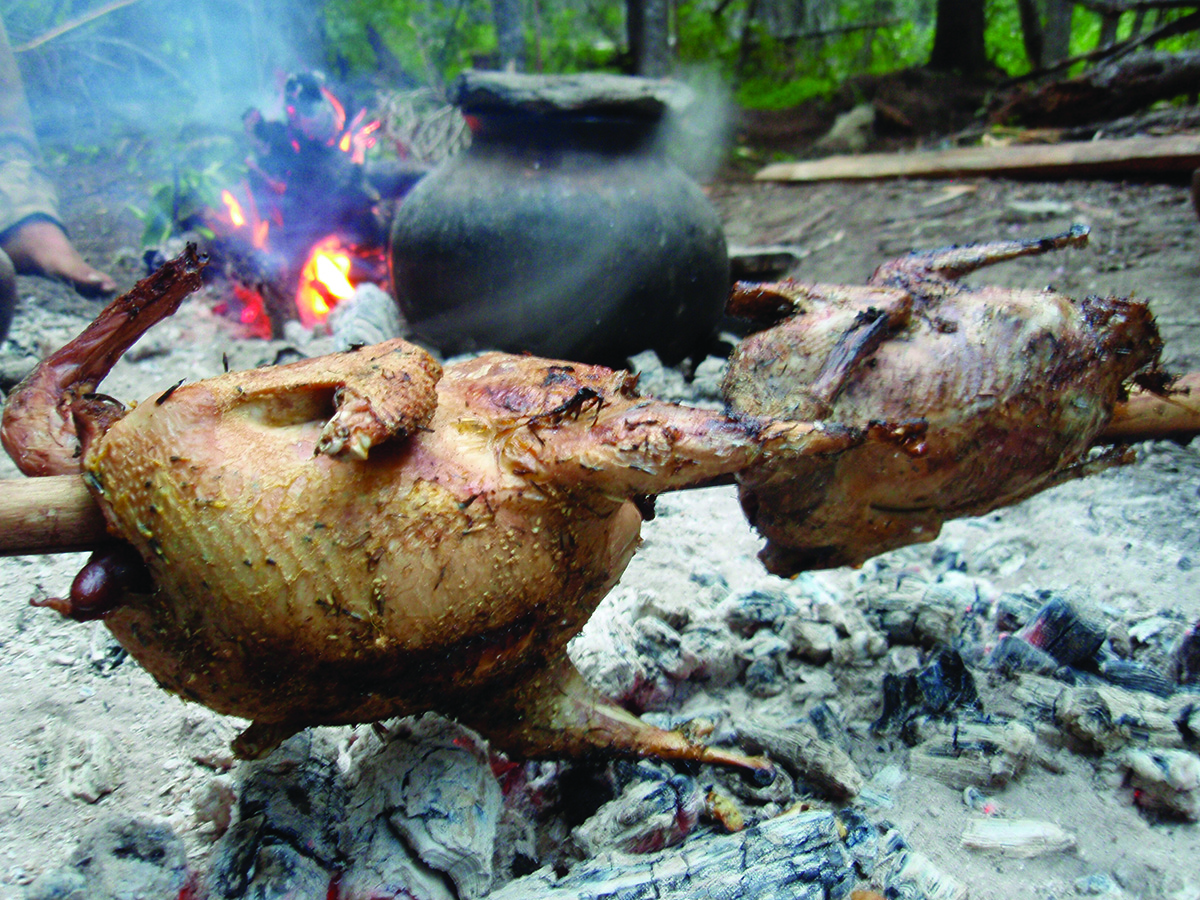 Roasting Grouse, Survival Skills