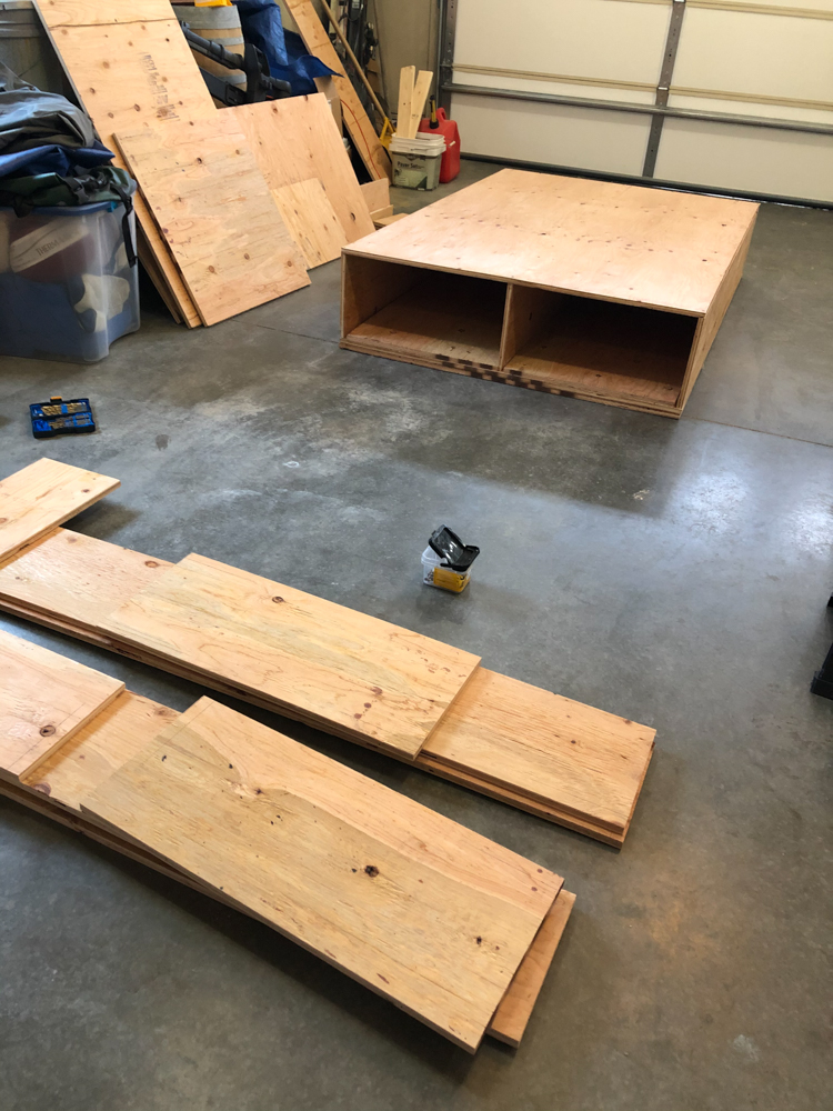 diy, truck drawers