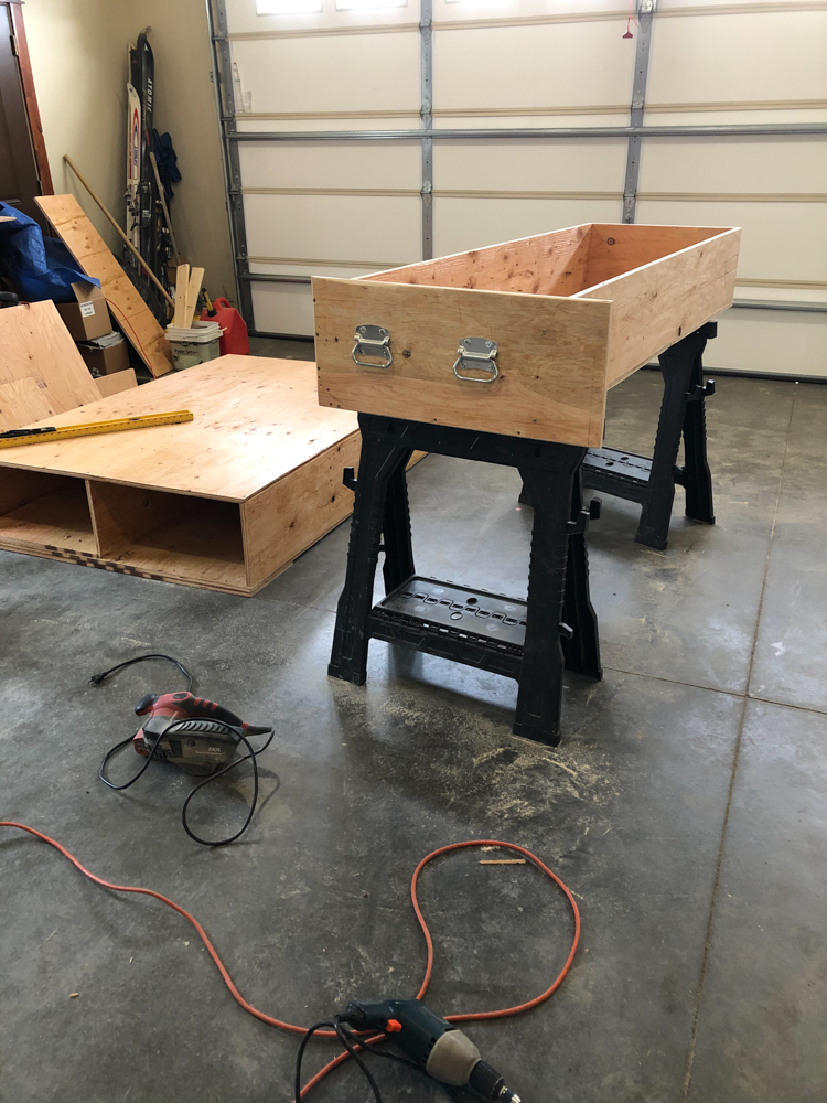 diy, truck drawers