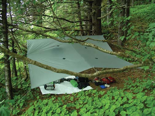 shelter, tarp, rain gear