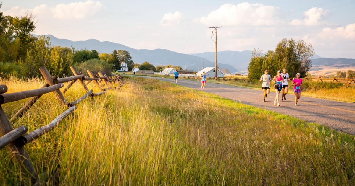 Bozeman Marathon & Half Marathon Outside Bozeman