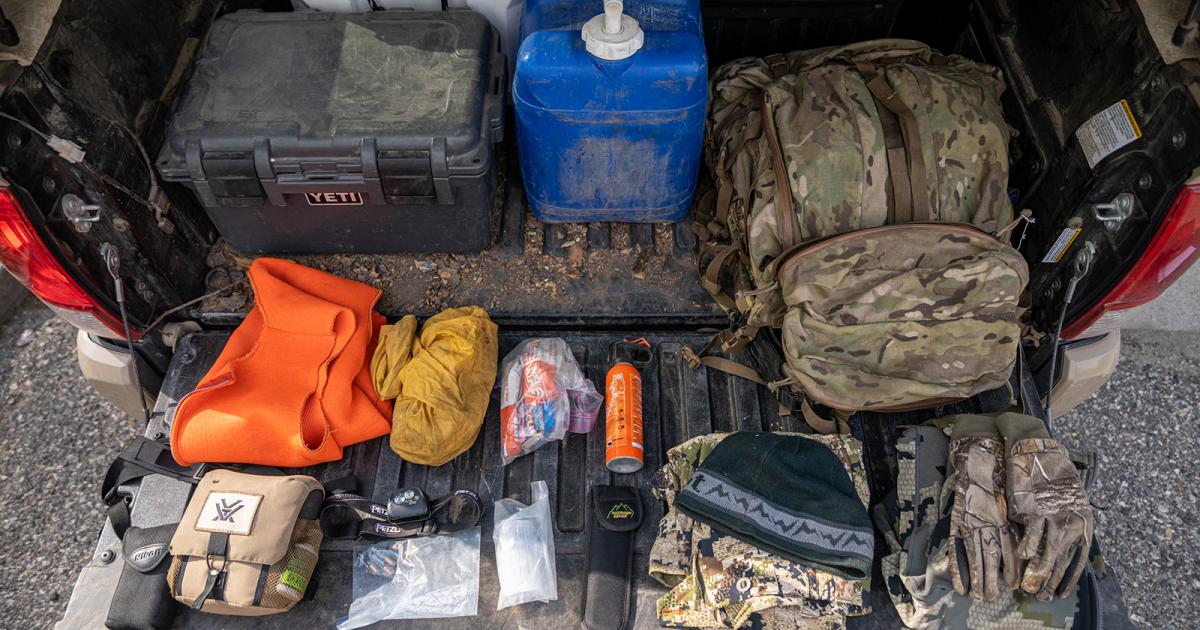 Packed & Prepped Outside Bozeman