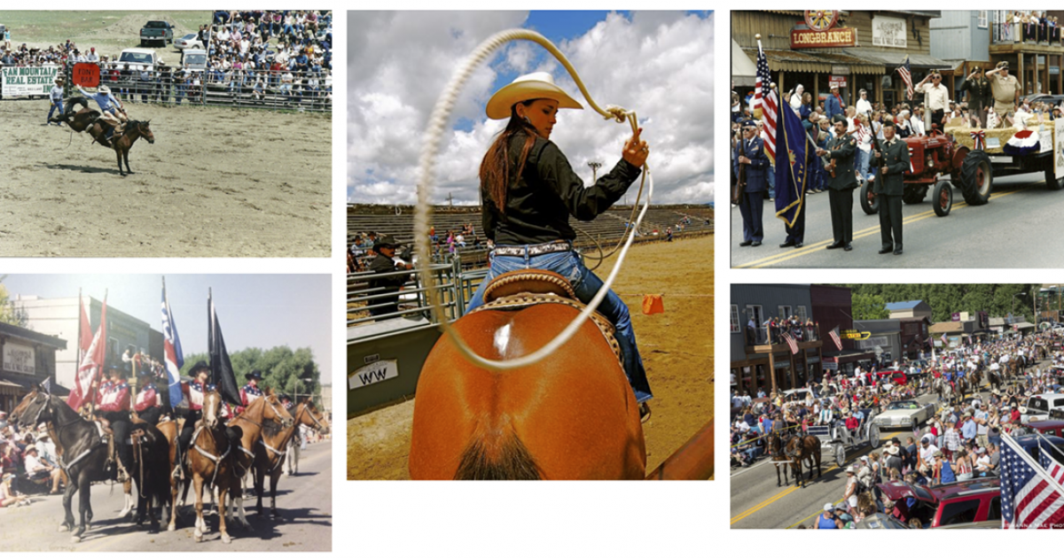 Ennis Fourth of July Parade & Rodeo Outside Bozeman