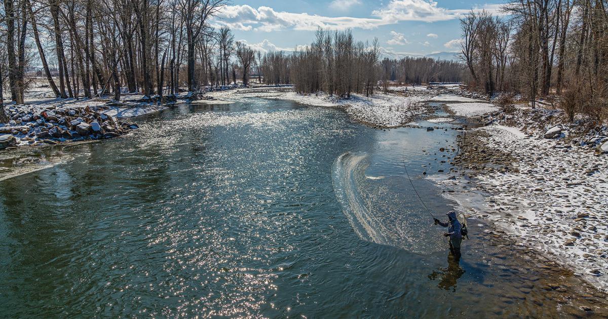 Cold Snack Outside Bozeman