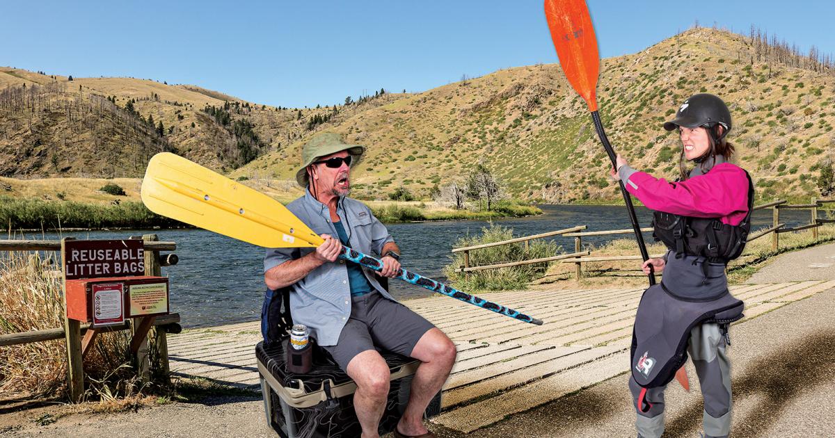 FaceOff Kayaking Vs. Rafting Outside Bozeman
