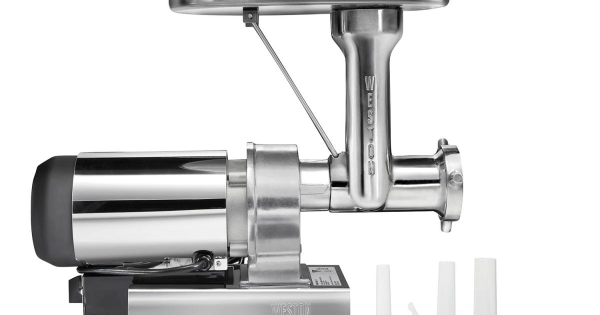 Review Weston Meat Grinder Outside Bozeman