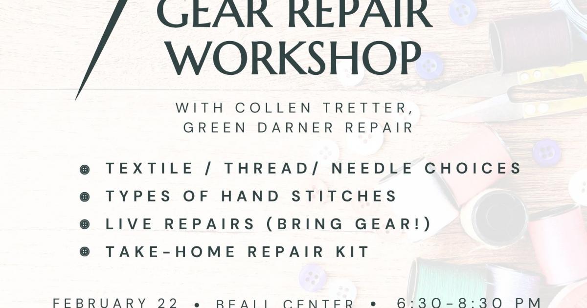 Gear Repair Outside Bozeman