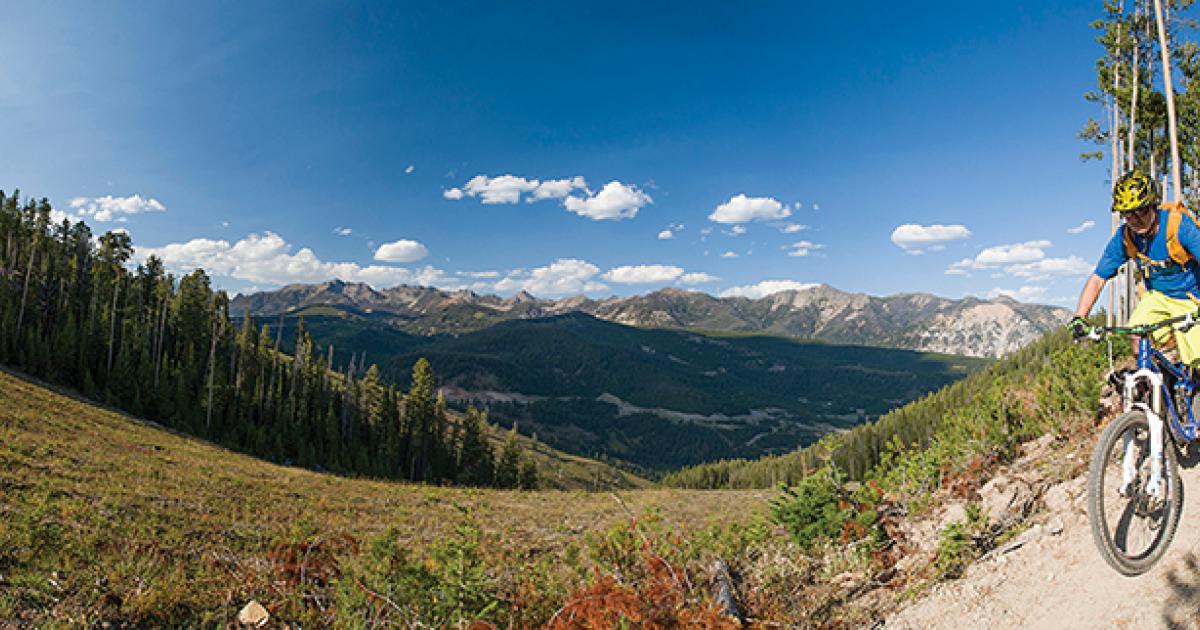 big sky downhill biking