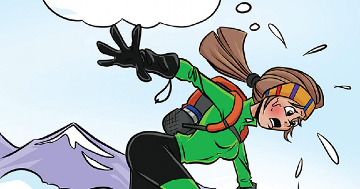 Dream vs. Reality Snowshoeing Outside Bozeman