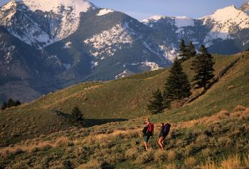 hiking, backpacking, mountains
