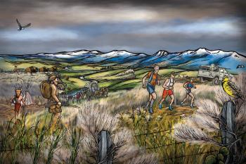 Montana, lewis & clark, sacajawea, sacagawea, migration, migrations, bison, john colter, westward expansion