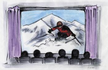 ski film art