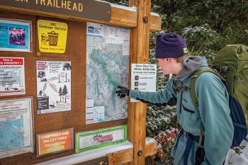 montana, bozeman, hyalite canyon, trails, hiking, snowshoeing, nordic skiing