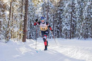 xc skiing, nordic skier, bozeman, montana, groomed trails, skate skiing, 