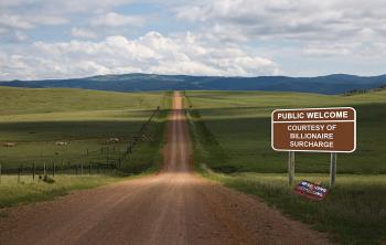 Billionaire Surcharge, access Montana, public land, public access