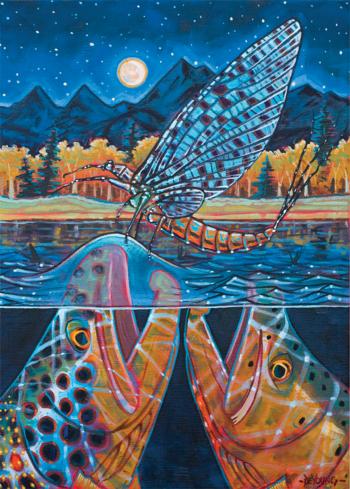 Madison River, Brown Trout, Fly fishing