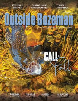 Outside Bozeman Fall 2019