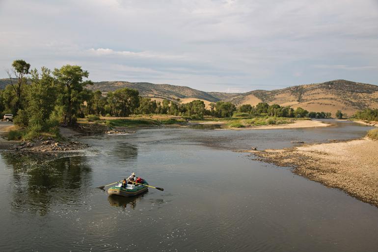 jefferson river, fishing, floating