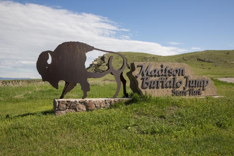 Madison Buffalo Jump State Park