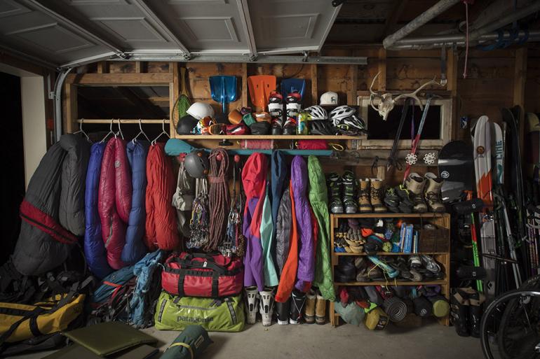winterizing gear, garage