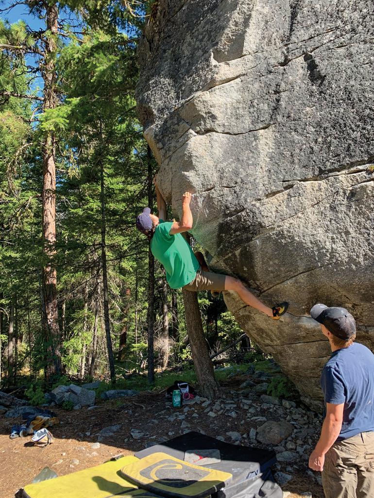 bouldering, lost horse canyon