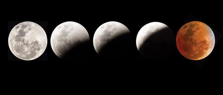 lunar sequence, blood moon