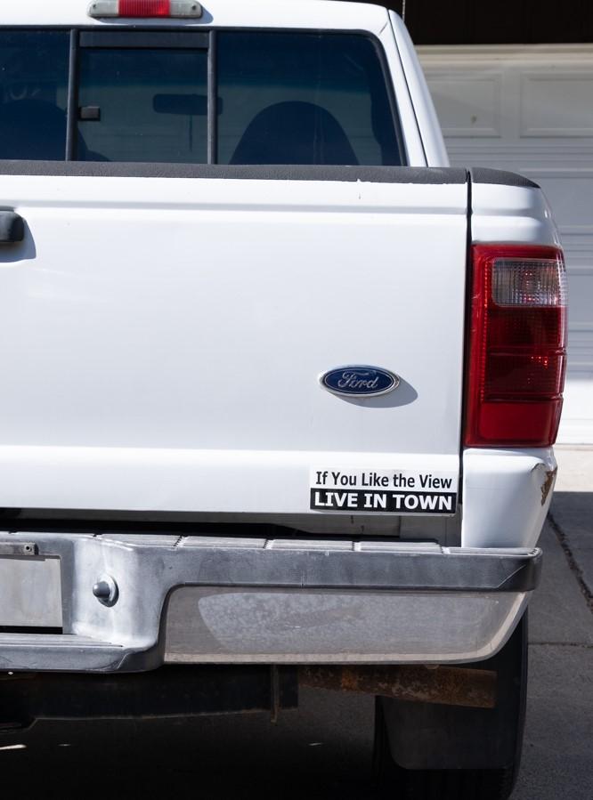 if you like the view bumper sticker