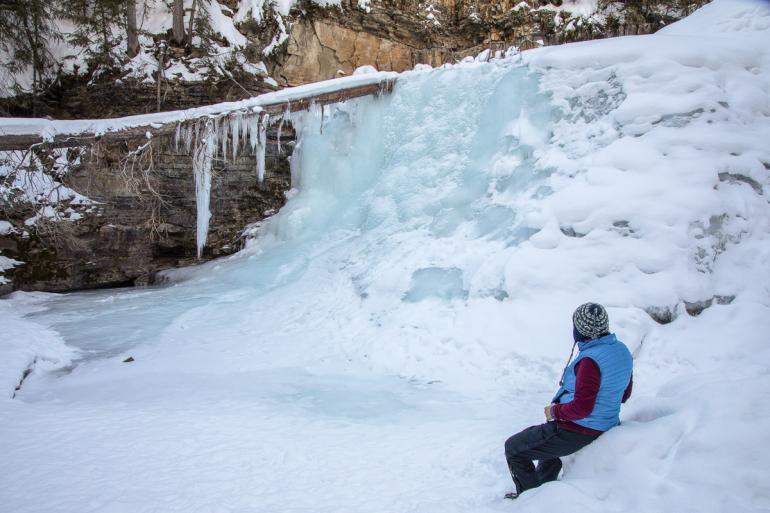 winter, hiking, big sky, trails