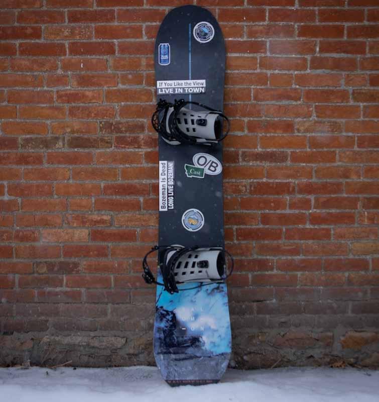 stickers, snowboarding