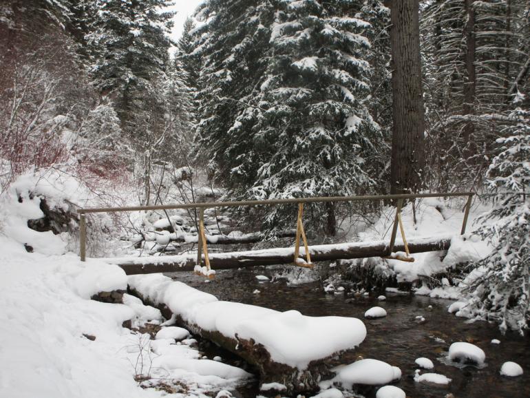 hiking, bozeman, trails, winter