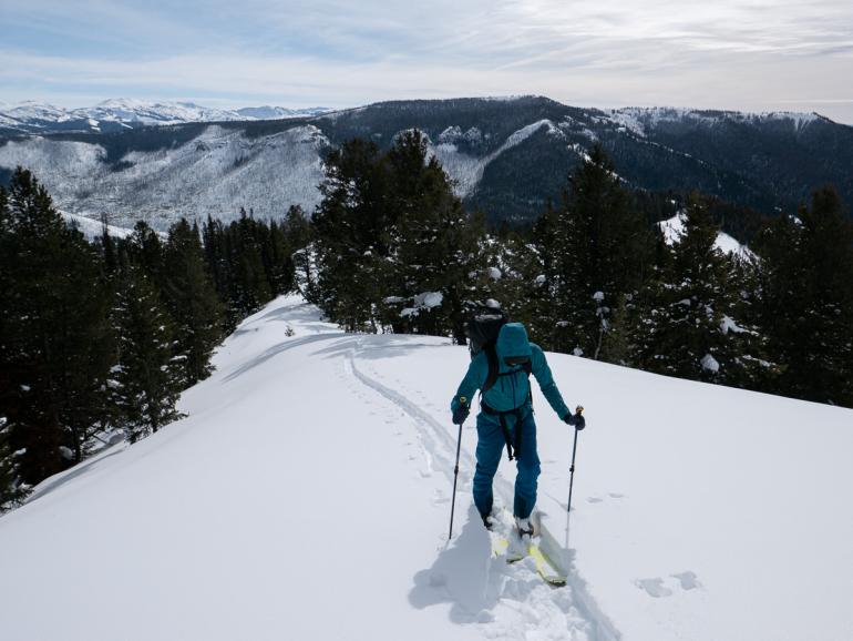backcountry skiing, ski touring, yellowstone national park