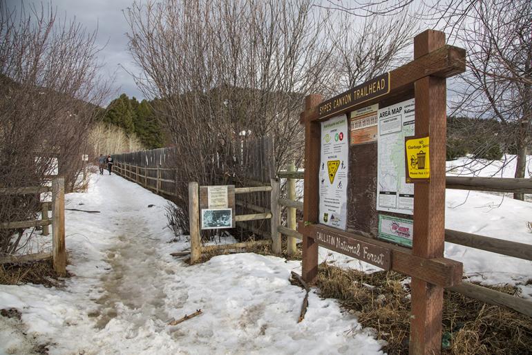 trail running, winter, bridgers, trails