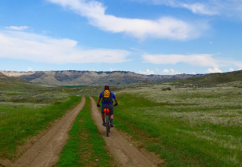 American Prairie Reserve, PN Ranch, Bike Touring