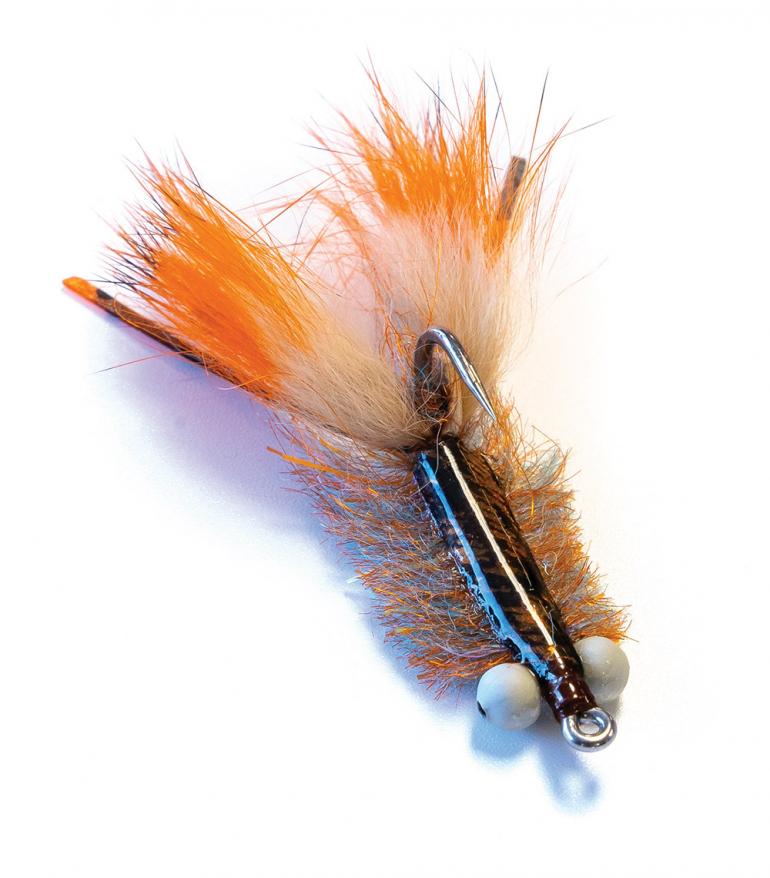 fly tying the canyon craw
