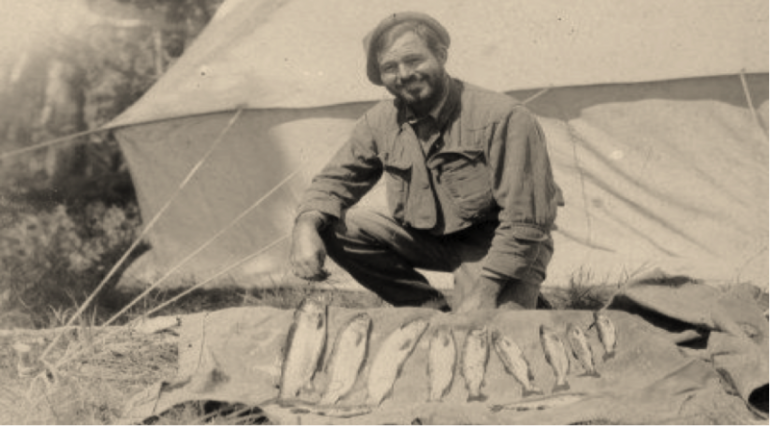 Hemingway with Fish