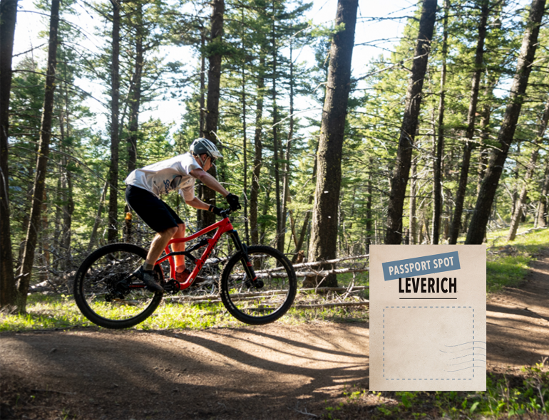 Outside Bozeman contests, outdoor Passport Spot, Laverich, mountain biking
