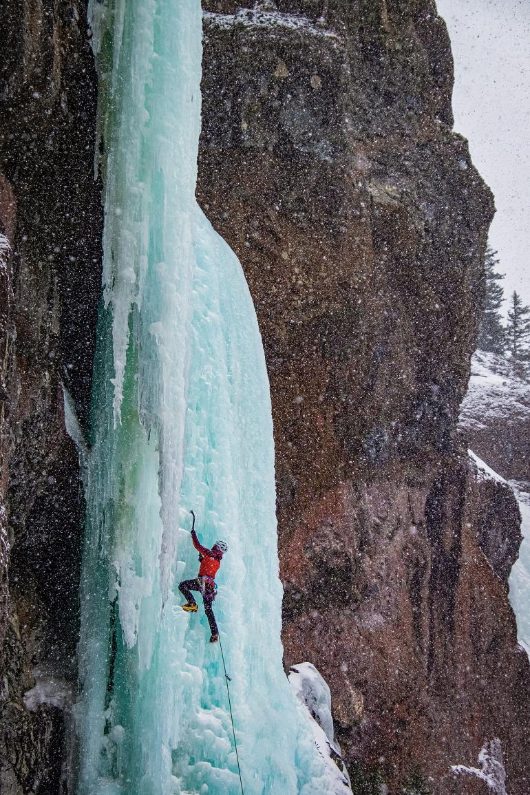 Jeannie Wall Ice Climbing Scepter