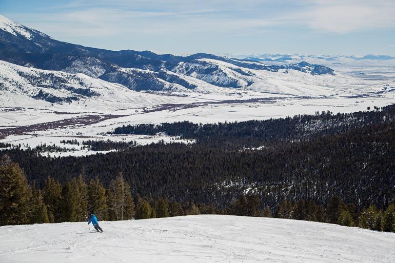 Maverick mountain, skiing, montana, winter, ski areas