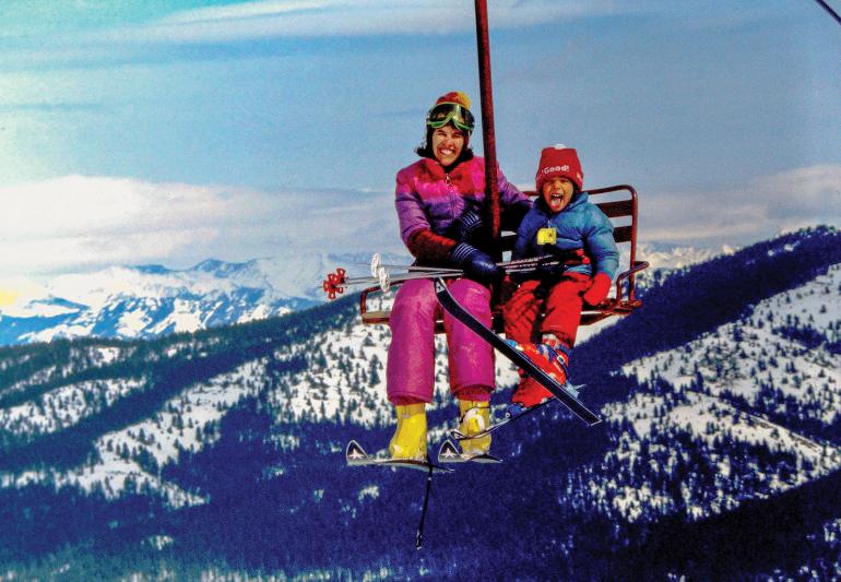 Bridger Bowl, chair lifts, skiing, montana, bozeman