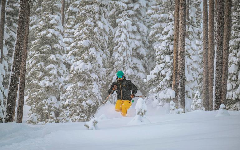 Skiing, Lost Trail, Montana, Powder Day, ski areas, bozeman