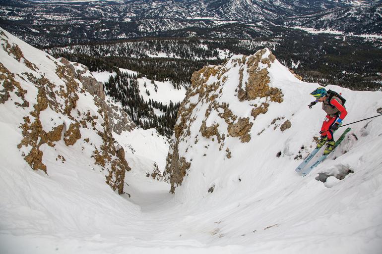 Skimo, bozeman, montana, bridgers, bridger bowl, skin to win