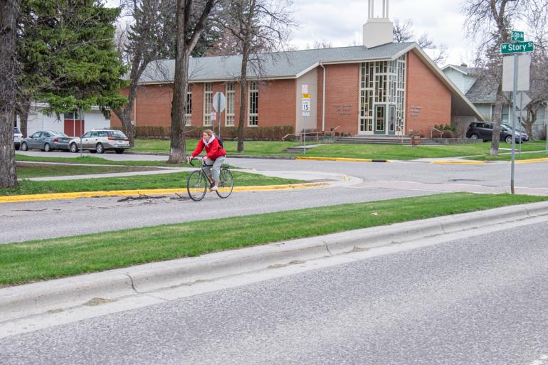 bike commute bozeman montana
