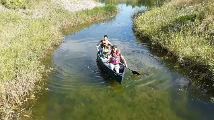 Montana Audubon Center Canoe